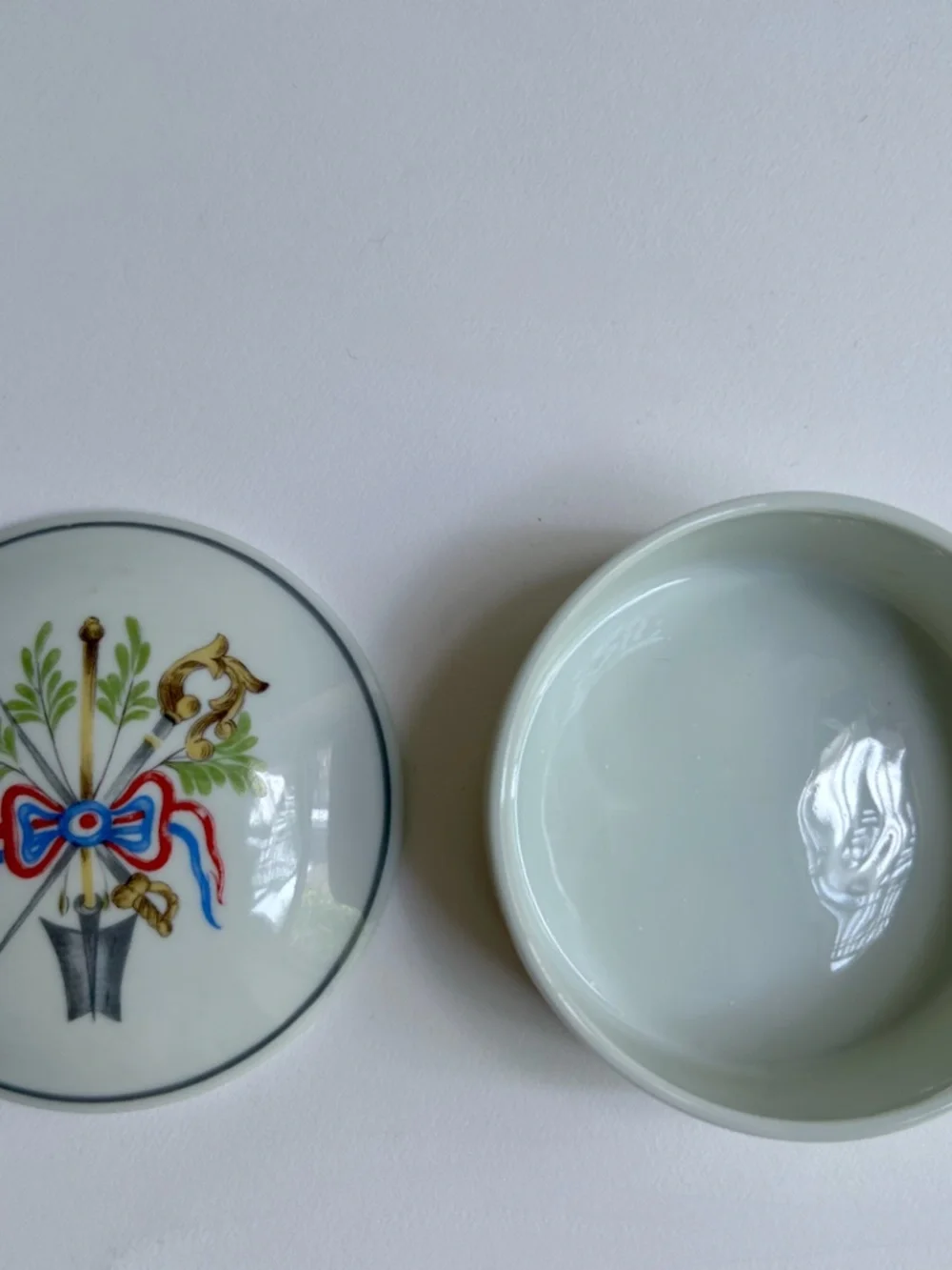 Limoges for Lancome Bicentenaire Lidded Porcelain Box